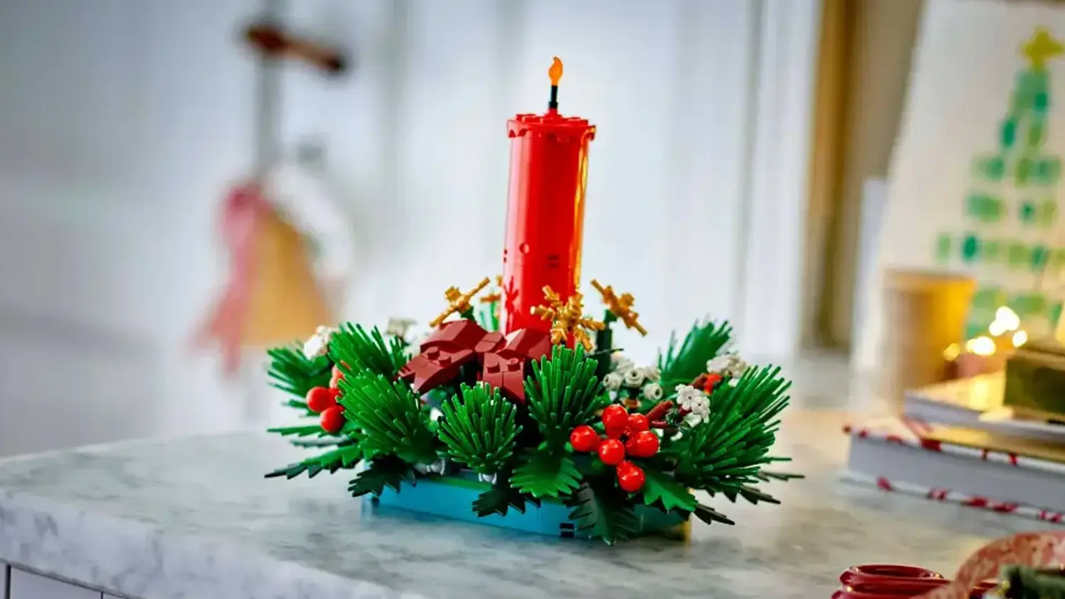 Stavebnice LEGO&reg; 40743 V&aacute;nočn&iacute; dekorace na stůl