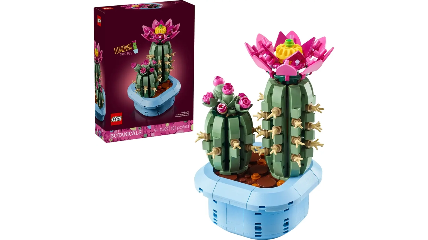 Stavebnice LEGO&reg; Botanicals 11509 Kvetouc&iacute; kaktus