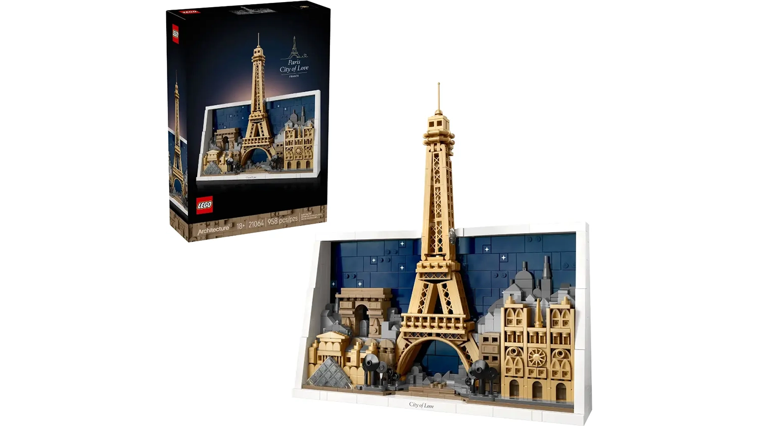 Stavebnice LEGO® Architecture 21064 Paříž – město lásky