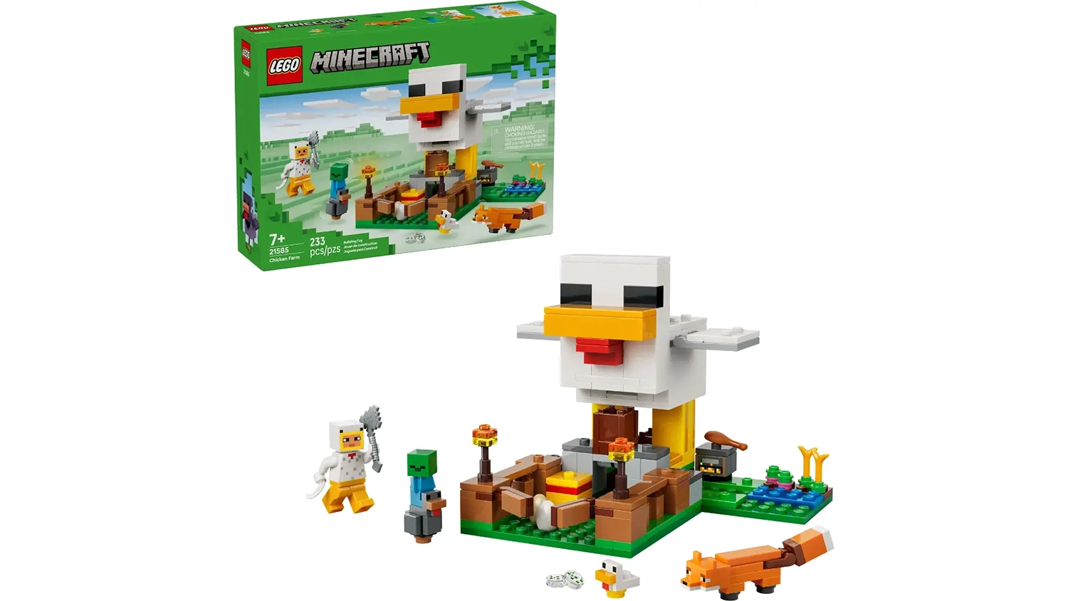 Stavebnice LEGO® Minecraft® 21585 Slepičí farma