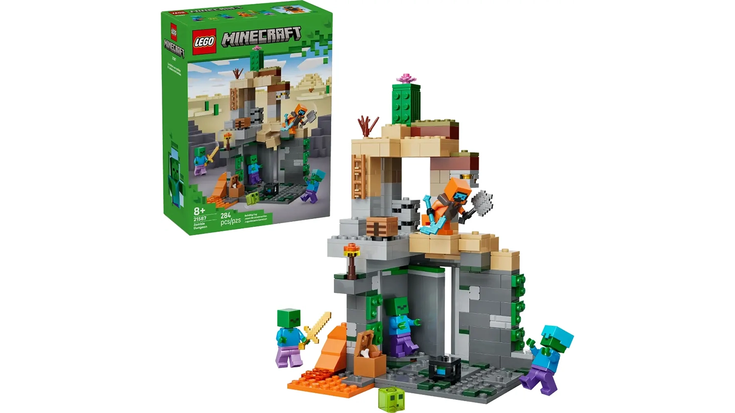 Stavebnice LEGO&reg; Minecraft&reg; 21587 Zombie kobka