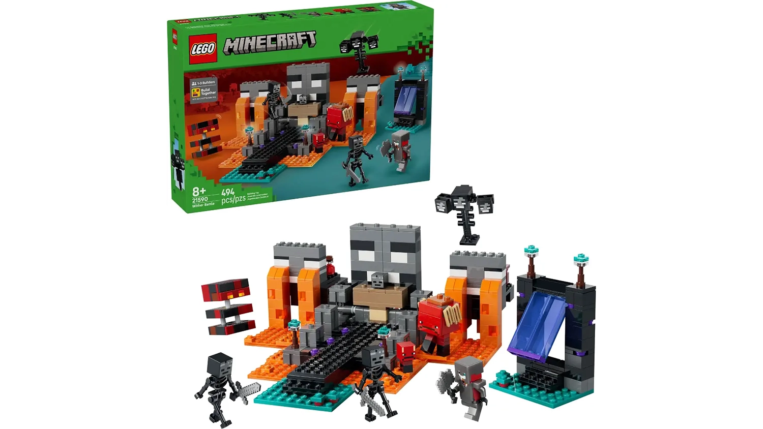 Stavebnice LEGO® Minecraft® 21590 Souboj s Witherem