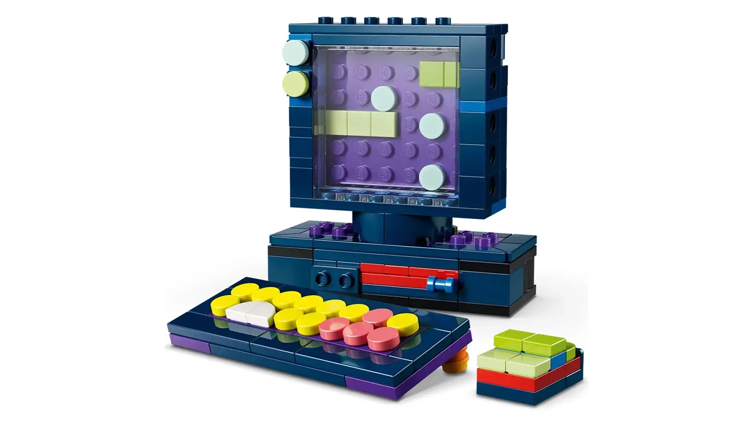 Model mini počítača zo stavebnice LEGO® Creator 3 v 1 31380 Retro herná konzola