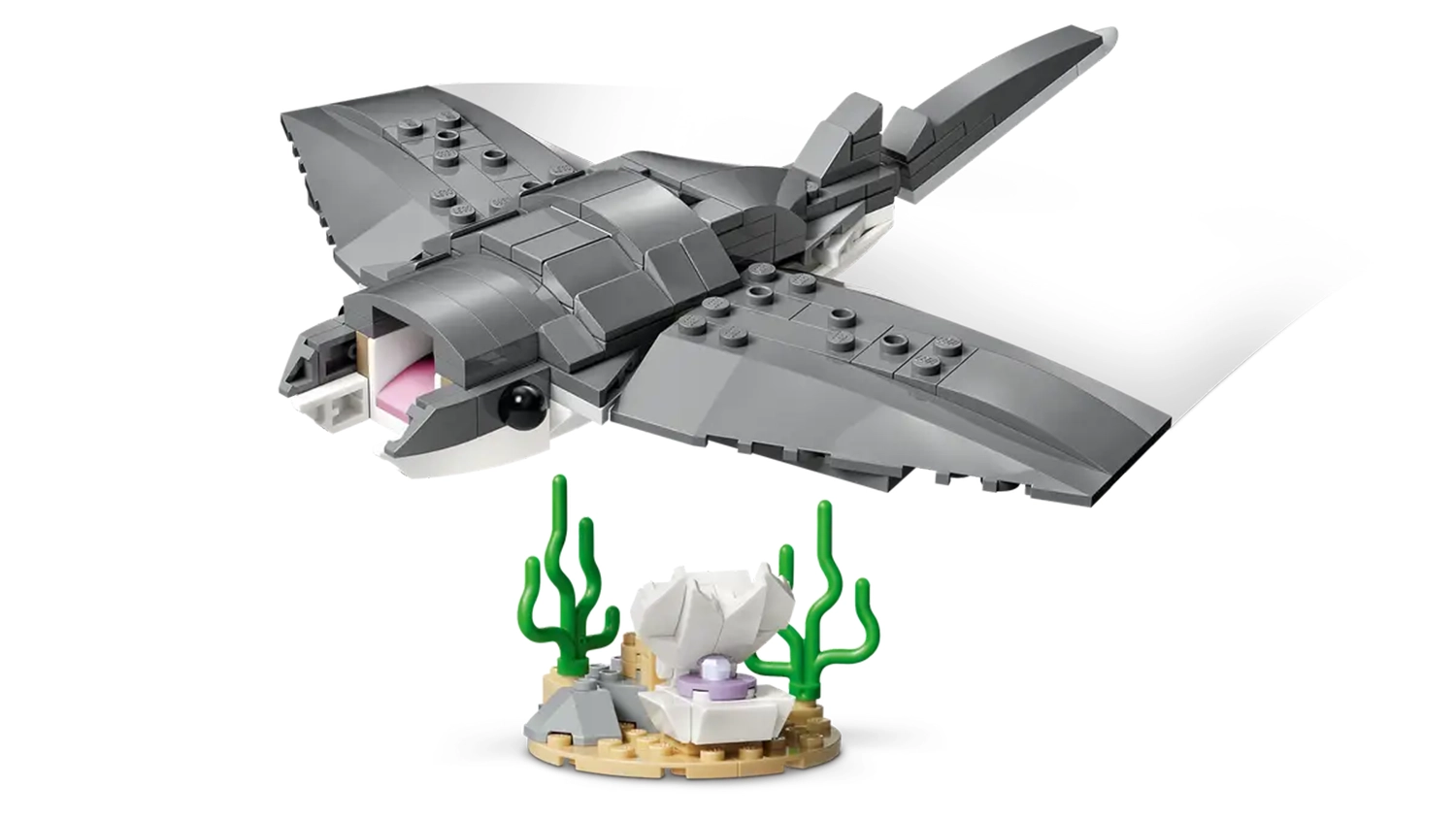 Manta ze stavebnice LEGO&reg; Creator 3 v 1 31381 Divok&yacute; žralok a truhla s pokladem