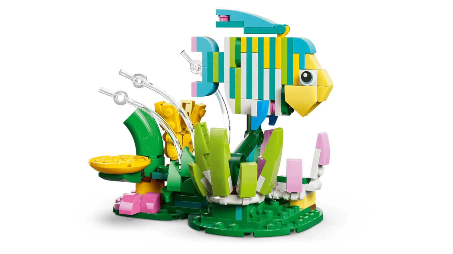 Ryba ze stavebnice LEGO&reg; Creator 3 v 1 31384 Divok&aacute; zv&iacute;řata: Barevn&yacute; kolibř&iacute;k
