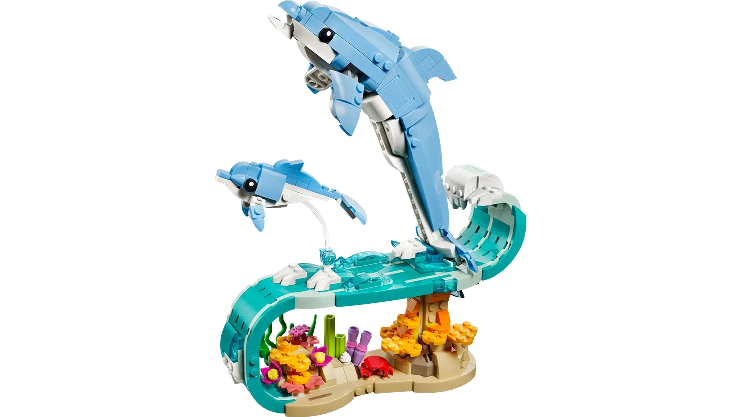Stavebnice LEGO® Creator 3 v 1 31385 Mořští živočichové: Krásní delfíni