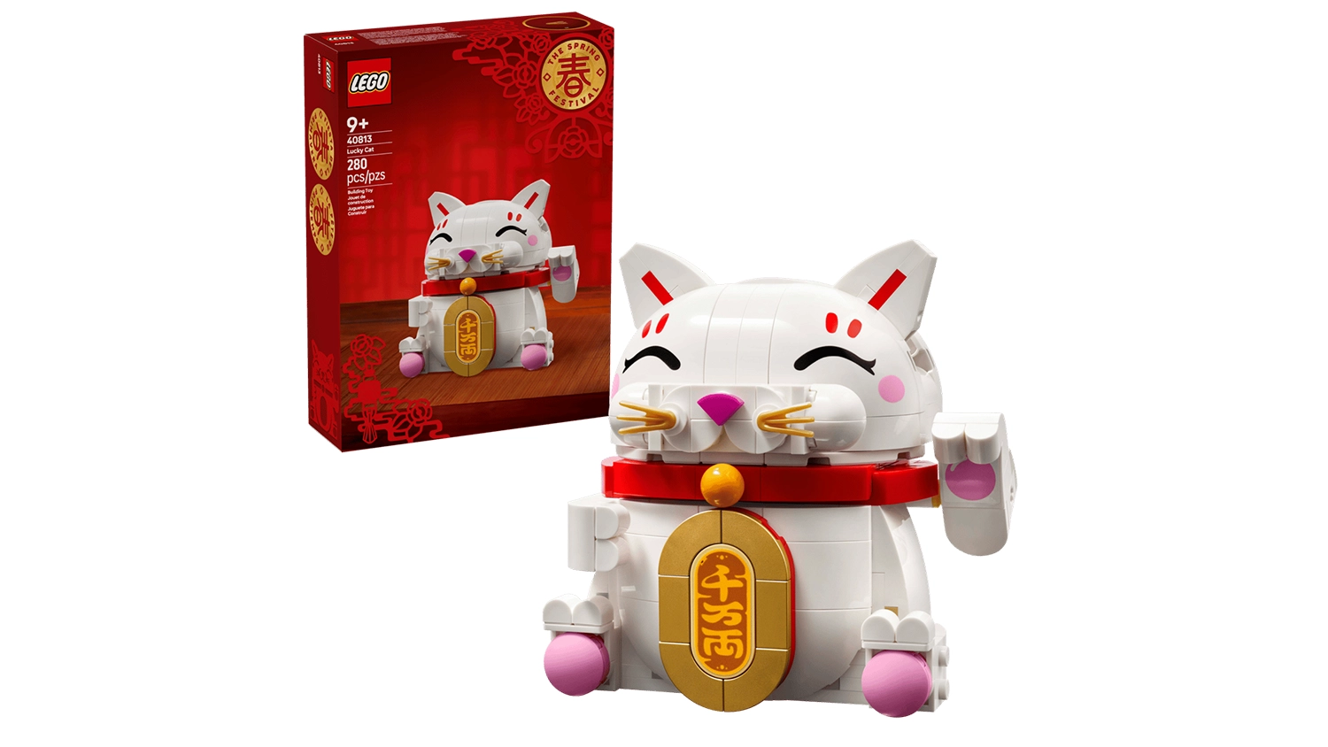 Stavebnice LEGO® 40813 Kočka pro štěstí