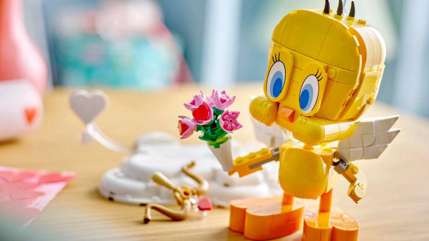 Stavebnice LEGO&reg; 40824 Roztomil&yacute; Tweety, podoba s květinami