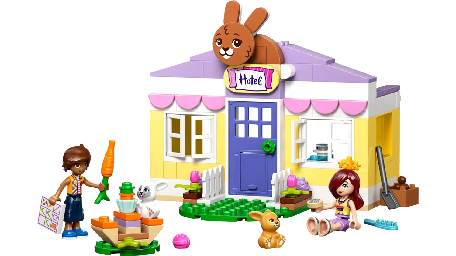 Stavebnica LEGO&reg; Friends 42679 Hotel pre zajačikov v mestečku Heartlakev