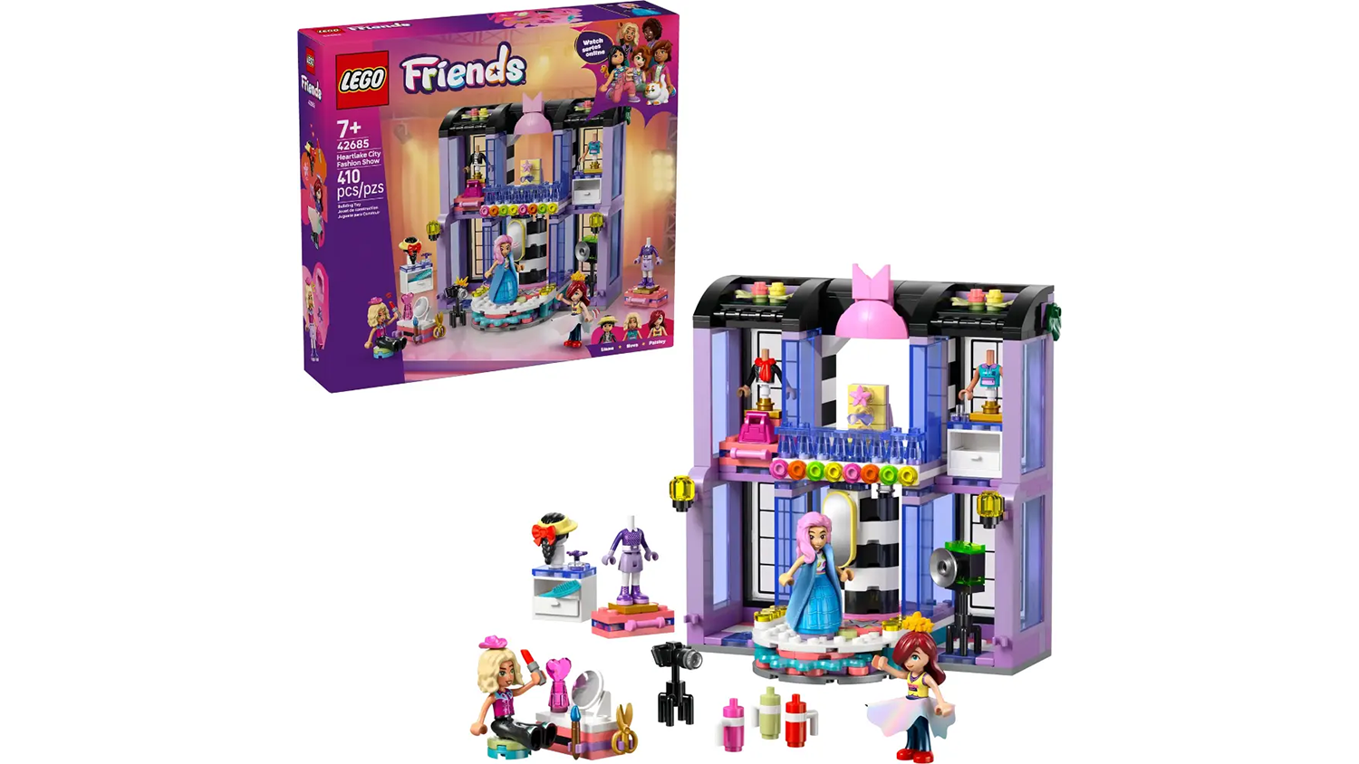 Stavebnica LEGO® Friends 42685 Módna prehliadka v mestečku Heartlake