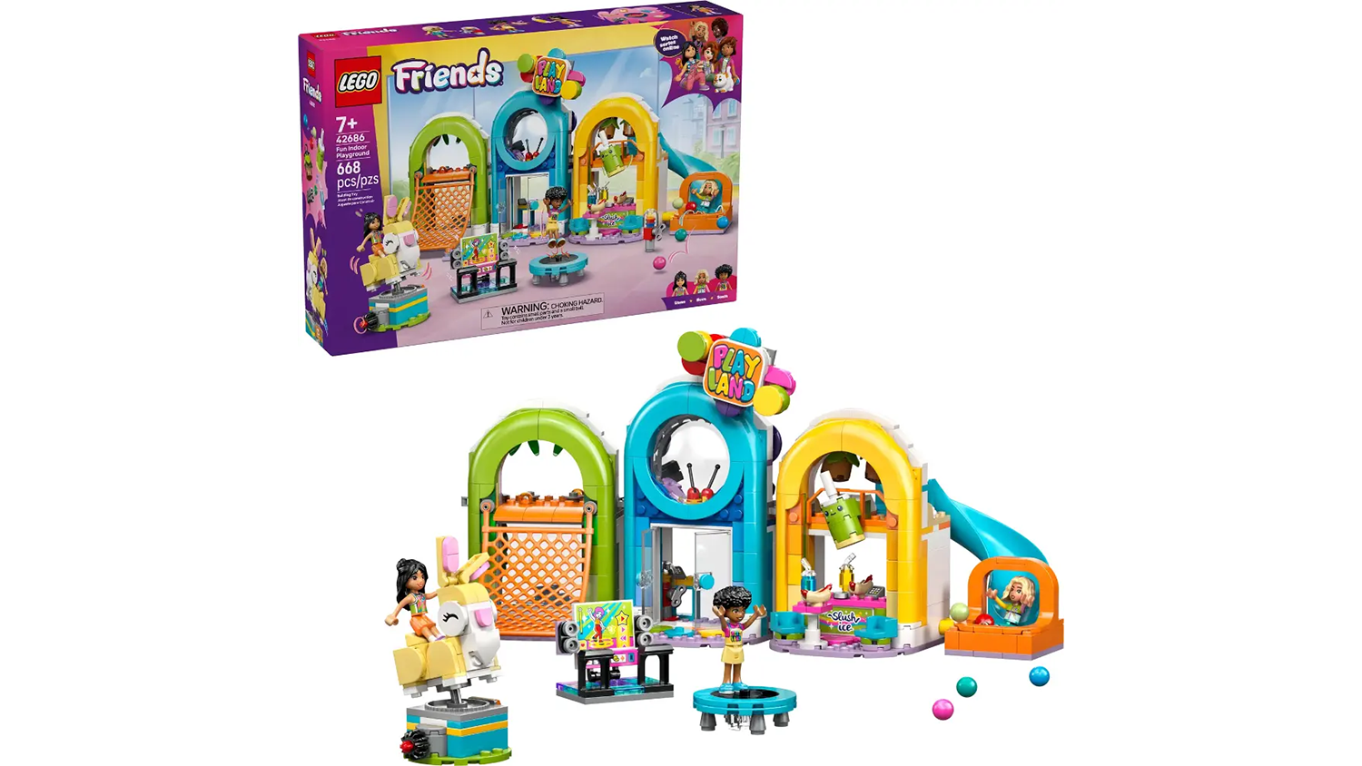 Stavebnice LEGO® Friends 42686 Zábavné interiérové hřiště
