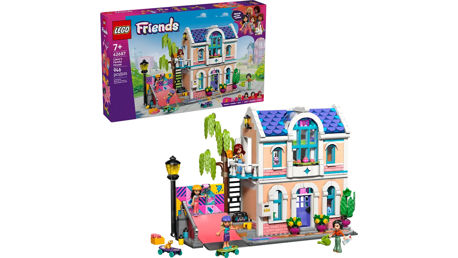 Stavebnice LEGO® Friends 42687 Liann a její rodinný dům