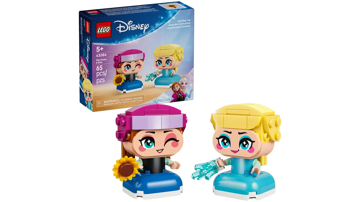 Stavebnica LEGO® Disney 43284 Mini Anna a Elsa