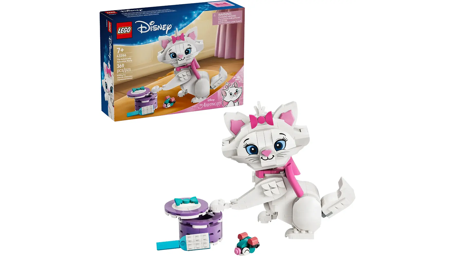 Stavebnica LEGO® Disney 43286 Roztomilá Marie z filmu Aristomačky