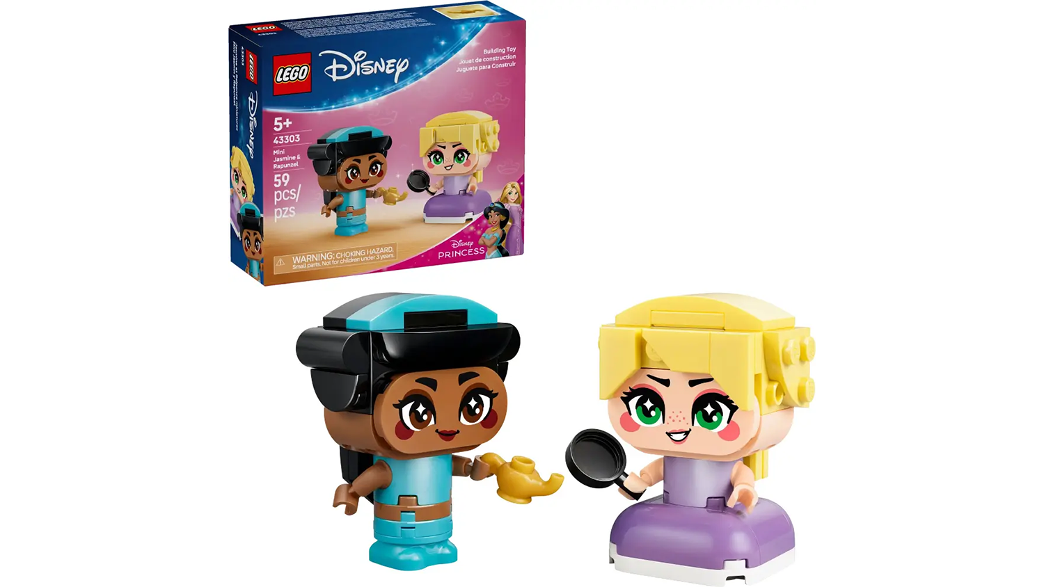Stavebnica LEGO® Disney 43303 Mini Jasmína a Locika