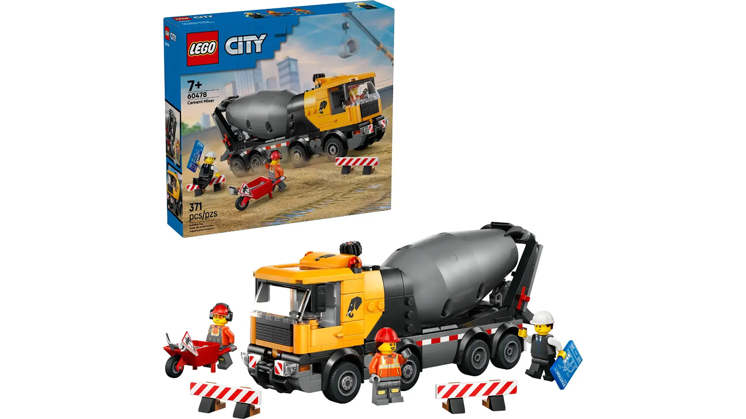 Stavebnica LEGO® City 60478 Miešačka
