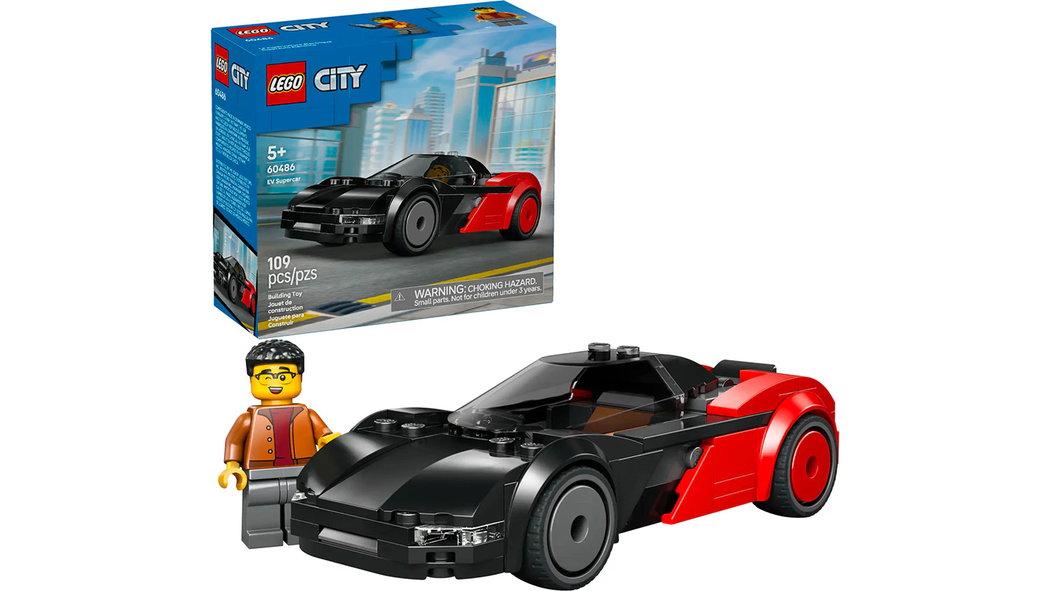 Stavebnice LEGO® City® 60486 Elektrické superauto