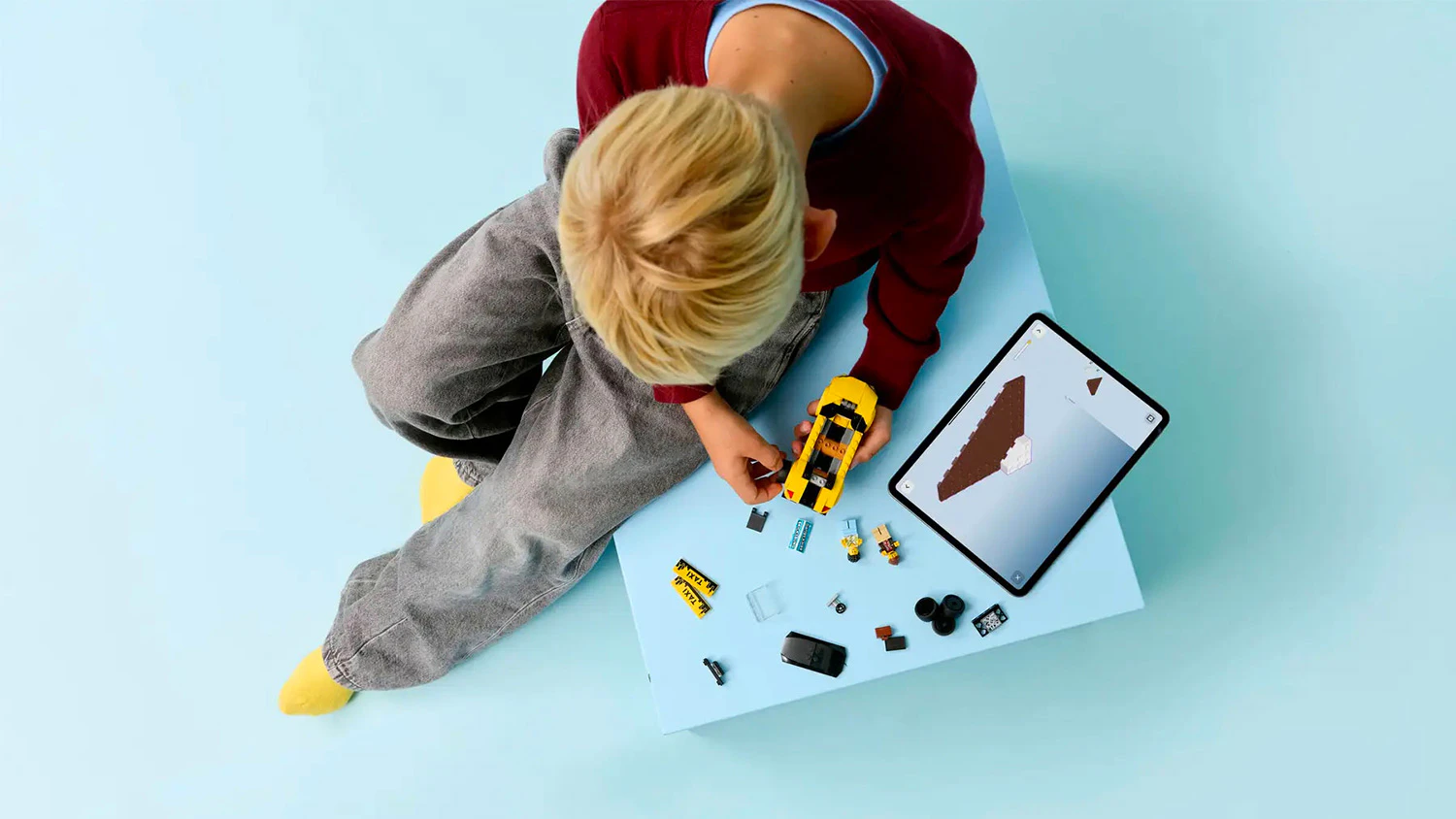 Využívání aplikace LEGO® Builder při stavění