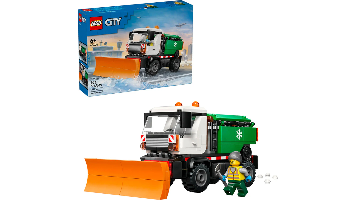 Stavebnice LEGO® City® 60490 Sněžný pluh