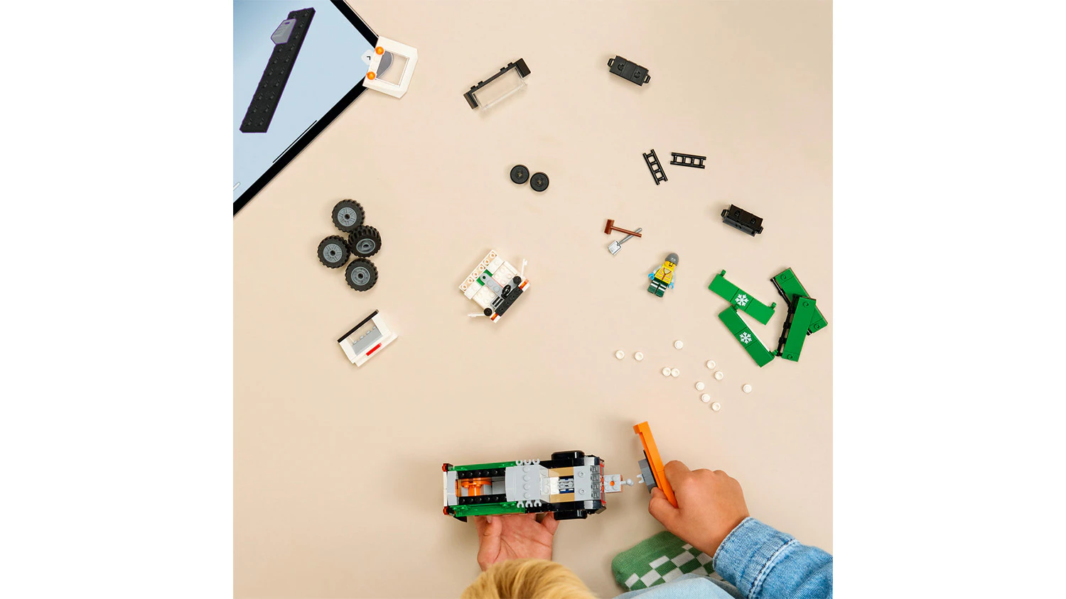 Využívání aplikace LEGO® Builder při stavění
