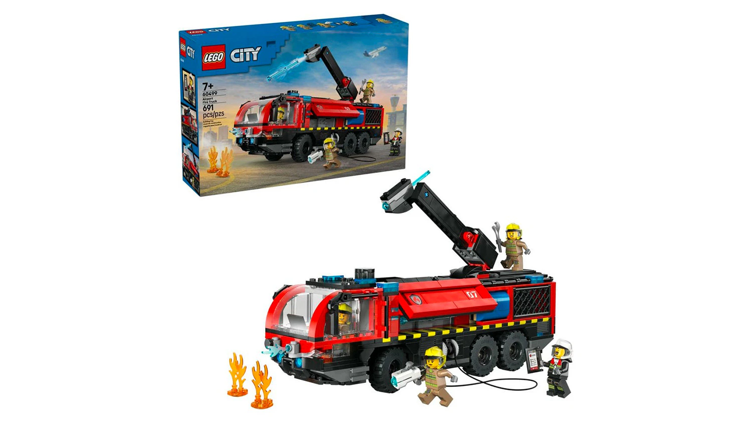Stavebnice LEGO&reg; City&reg; 60499 Leti&scaron;tn&iacute; hasičsk&eacute; auto