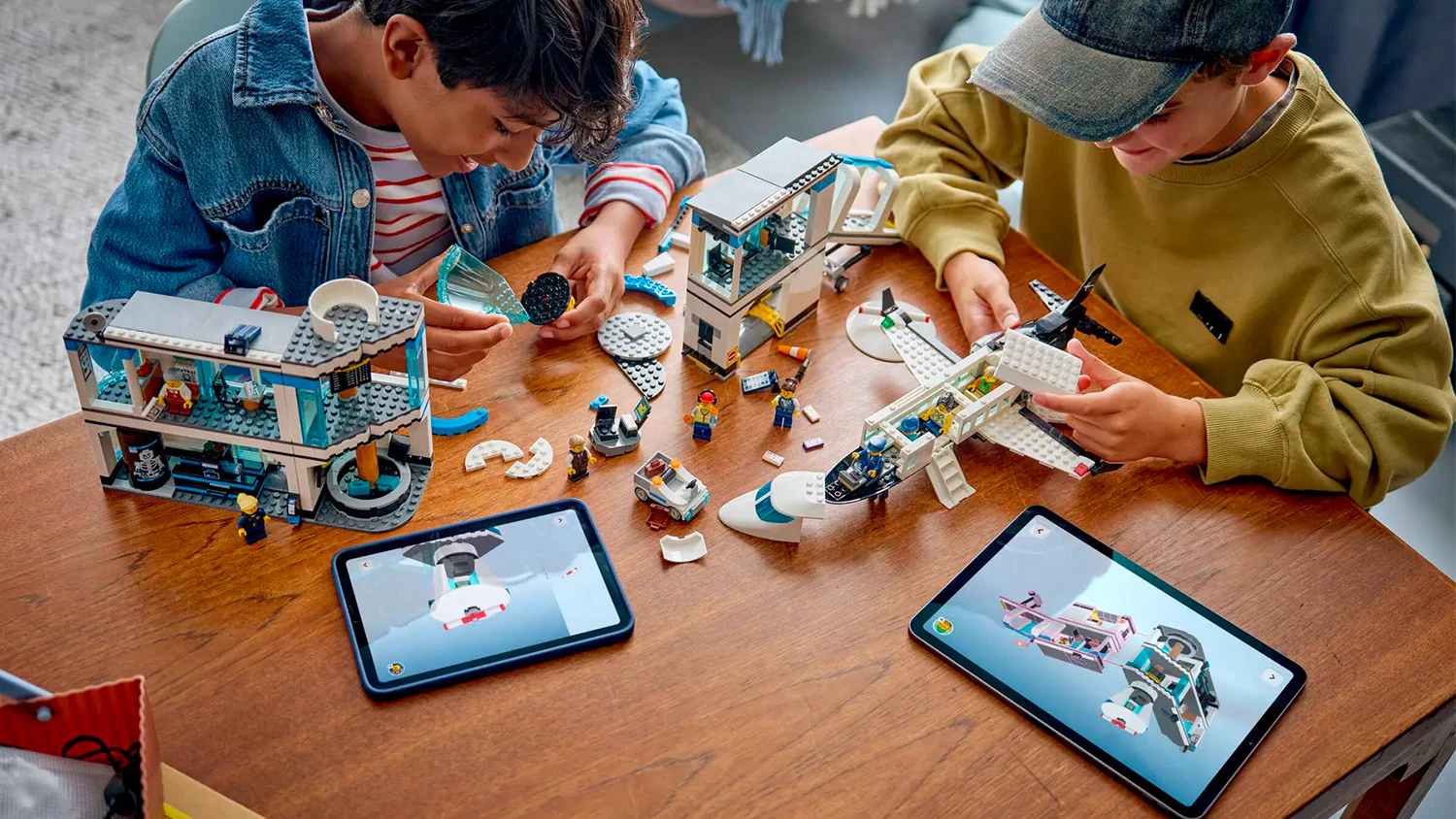 Používání aplikace LEGO Builder při stavění