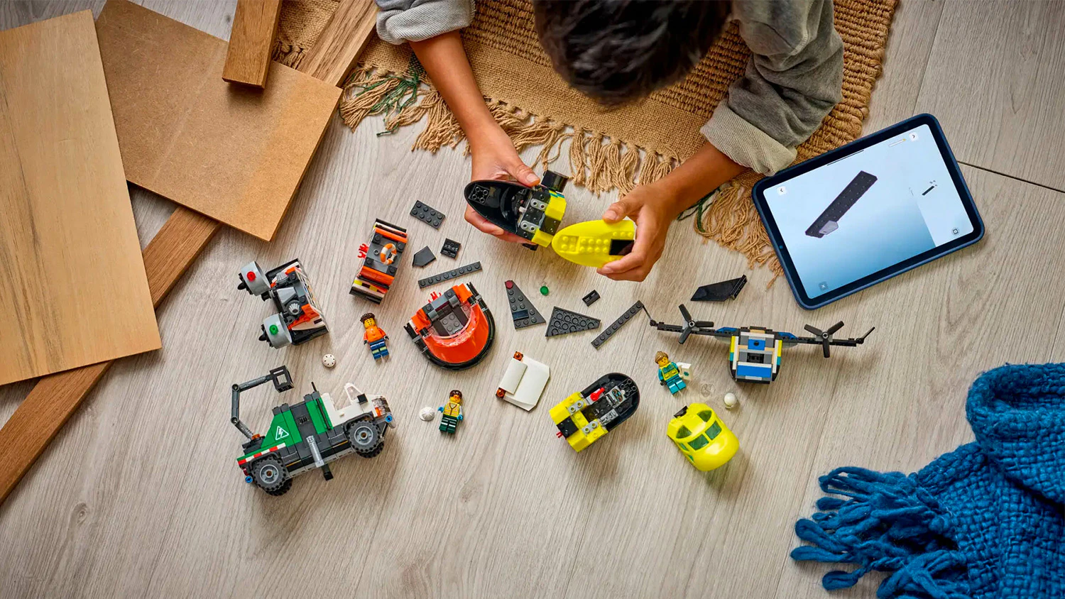 Použ&iacute;v&aacute;n&iacute; aplikace LEGO Builder při stavěn&iacute;
