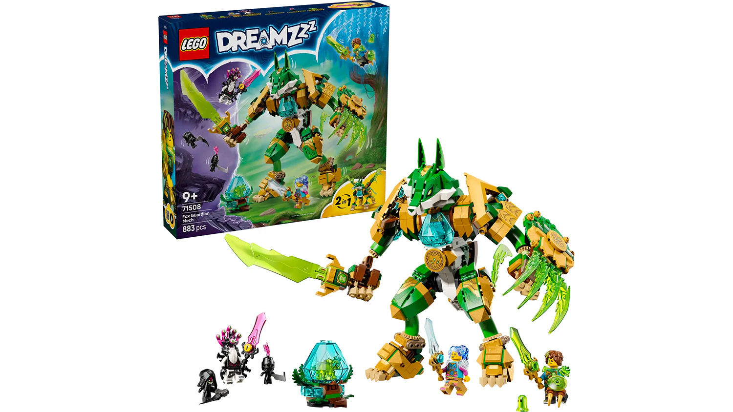 Stavebnice LEGO&reg;DREAMZzz 71508 Li&scaron;č&iacute; robotick&yacute; str&aacute;žce