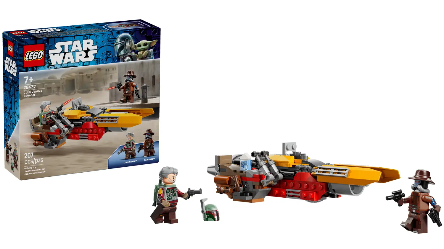 Stavebnica LEGO&reg; Star Wars&trade; 75437 Cobb Vanth a sp&iacute;der