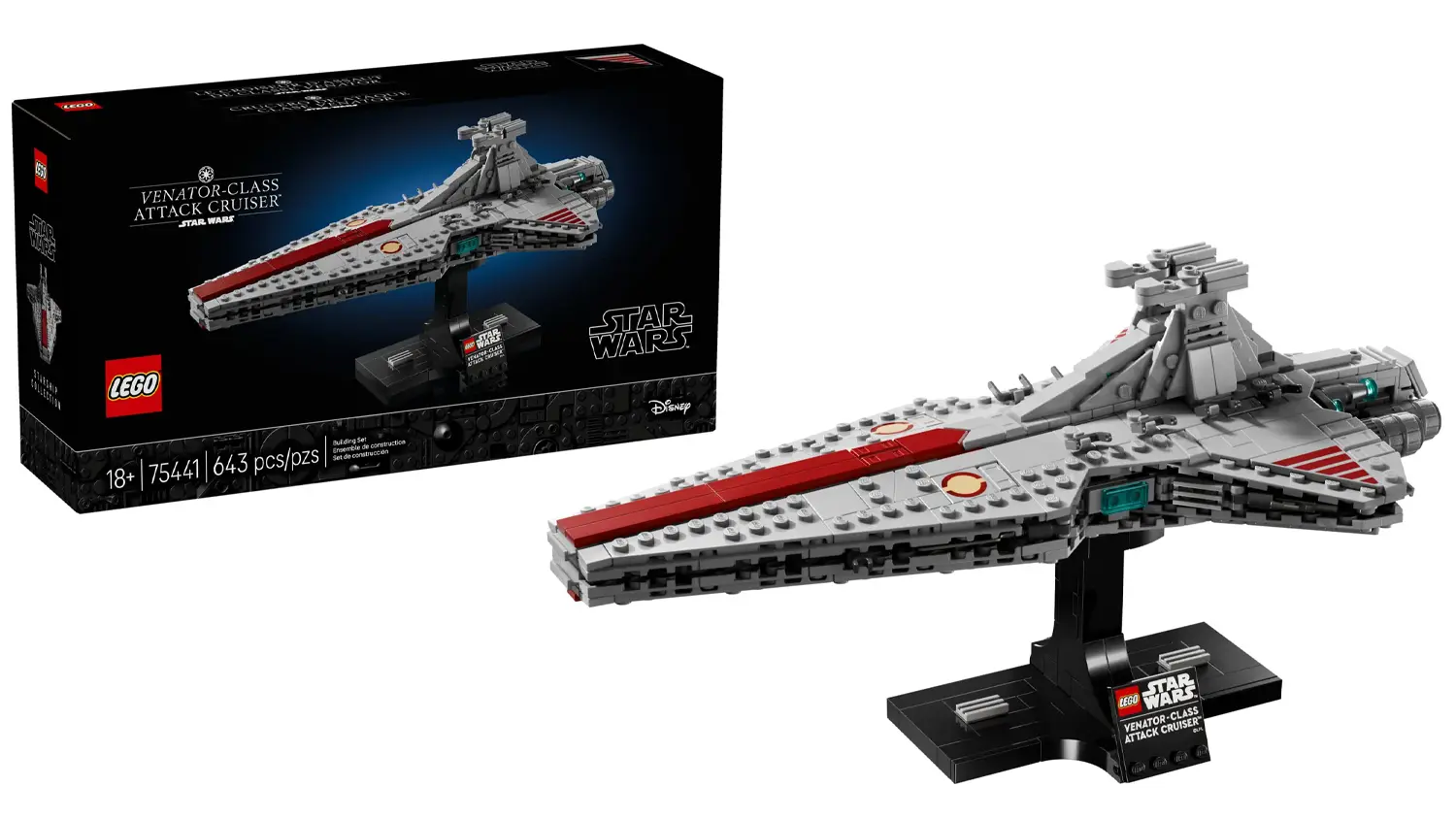 Stavebnica LEGO&reg; Star Wars&trade; 75441 &Uacute;točn&yacute; kr&iacute;žnik triedy Venator