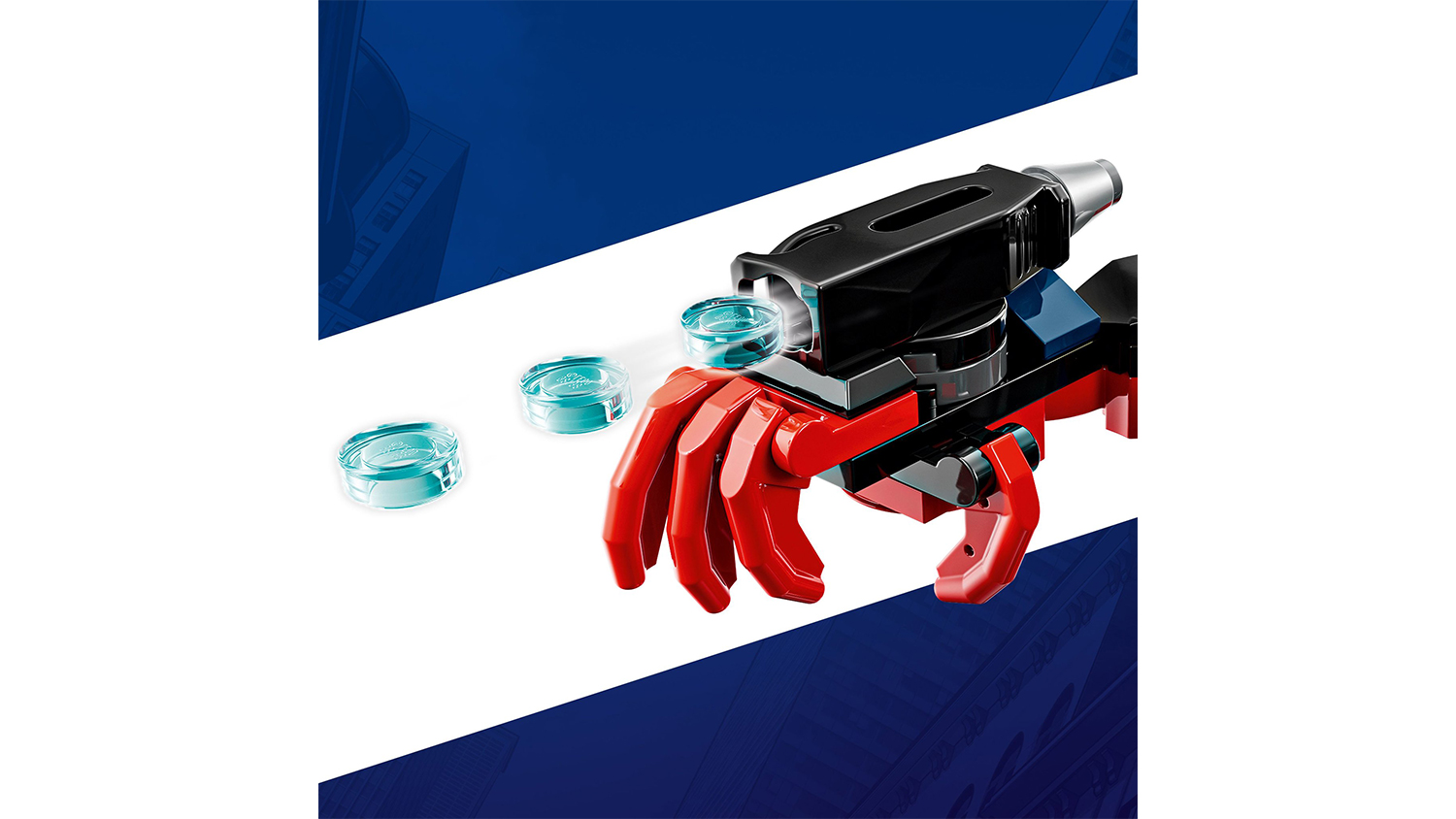 Strely pripevnen&eacute; k robotovi