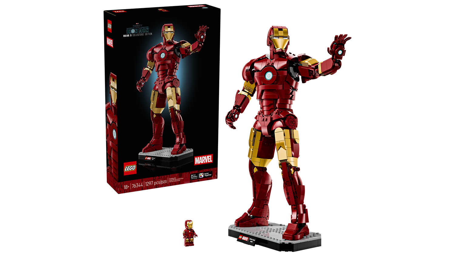 Stavebnica LEGO&reg; Marvel 76344 Iron Man Mark 3: zberateľsk&aacute; ed&iacute;cia
