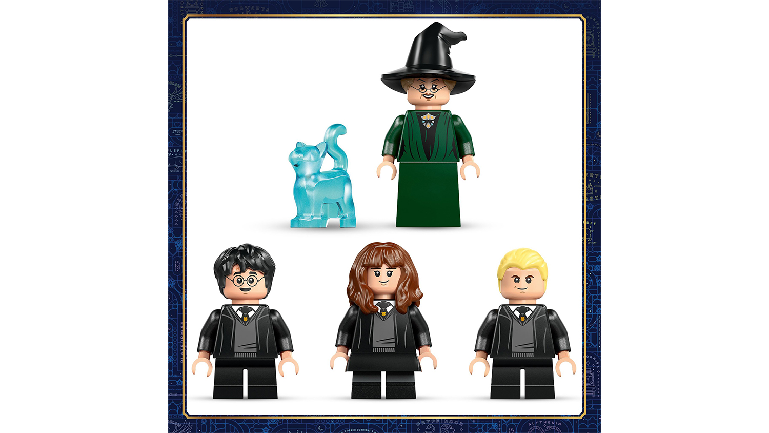 Minifigurky stavebnice LEGO&reg; Harry Potter&trade; 76460 Bradavick&yacute; hrad: Ceremoni&aacute;l s Moudr&yacute;m kloboukem