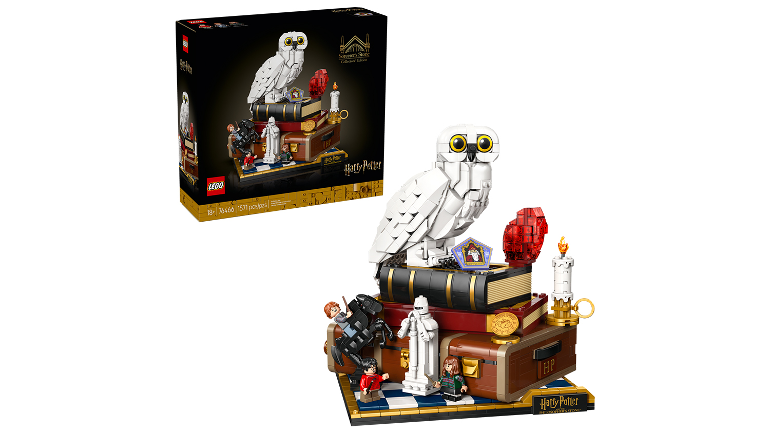 Stavebnice LEGO&reg; Harry Potter&trade; 76466 K&aacute;men mudrců &ndash; sběratelsk&aacute; edice