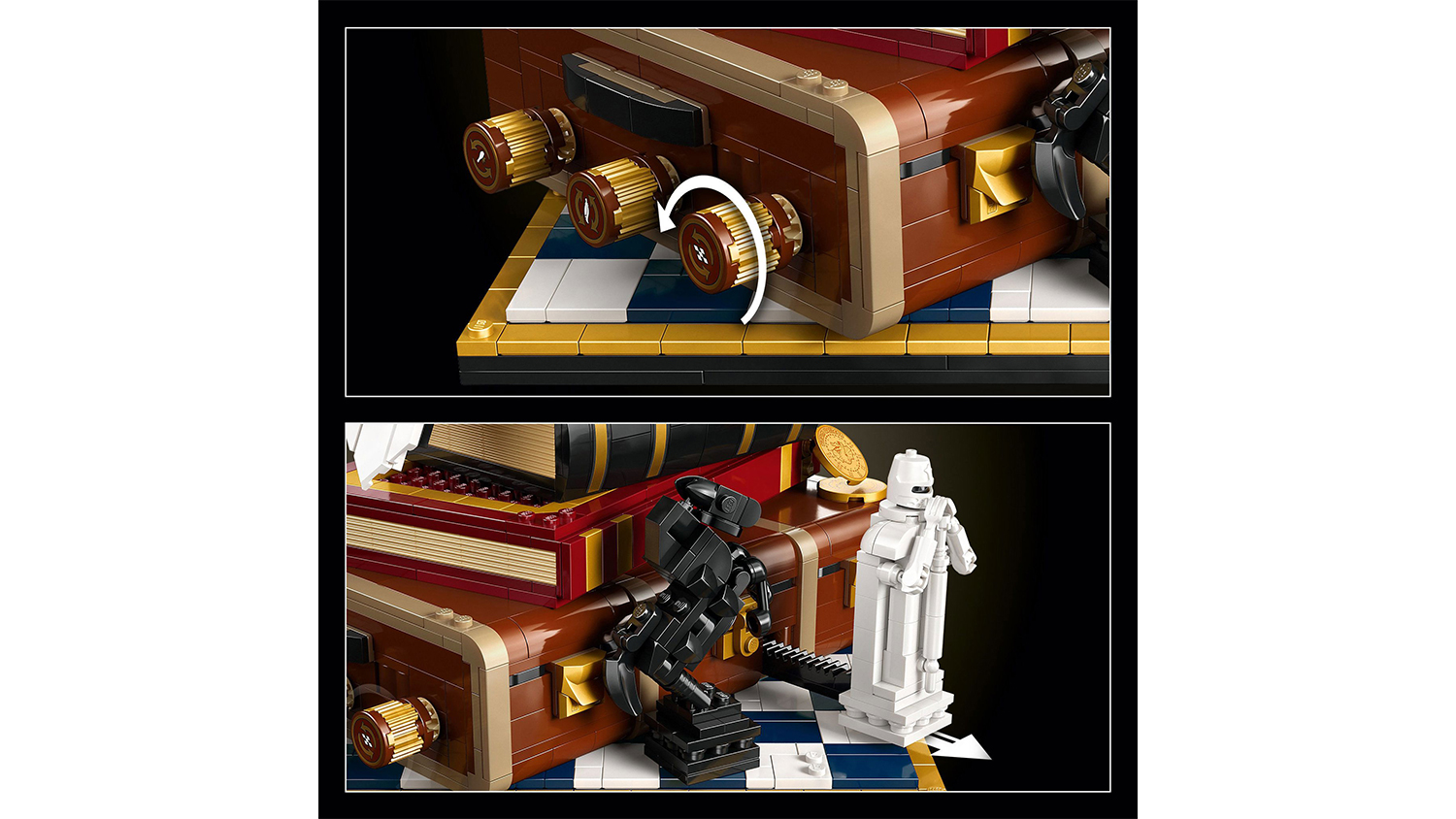 Pohybliv&eacute; prvky stavebnice LEGO&reg; Harry Potter&trade; 76466 K&aacute;men mudrců &ndash; sběratelsk&aacute; edice