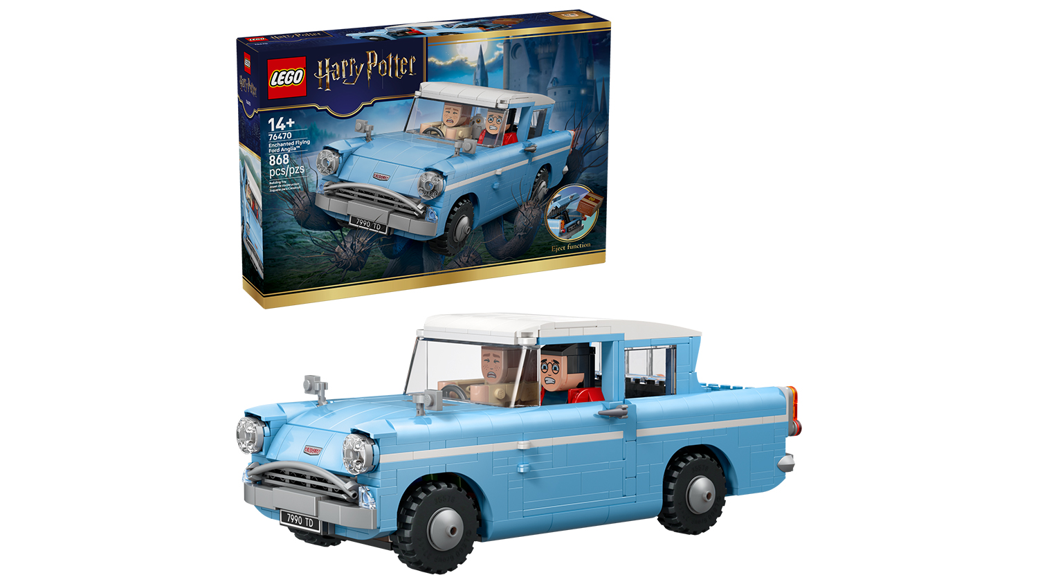 Stavebnice LEGO&reg; Harry Potter&trade; 76470 Kouzeln&eacute; l&eacute;taj&iacute;c&iacute; auto Ford Anglia&trade;