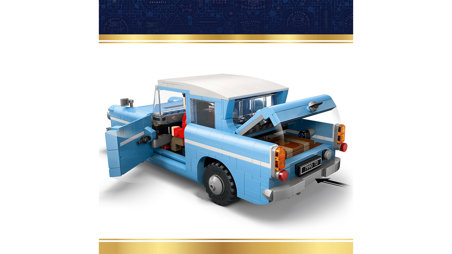Kouzeln&eacute; mechanick&eacute; prvky stavebnice LEGO&reg; Harry Potter&trade; 76470 Kouzeln&eacute; l&eacute;taj&iacute;c&iacute; auto Ford Anglia&trade;