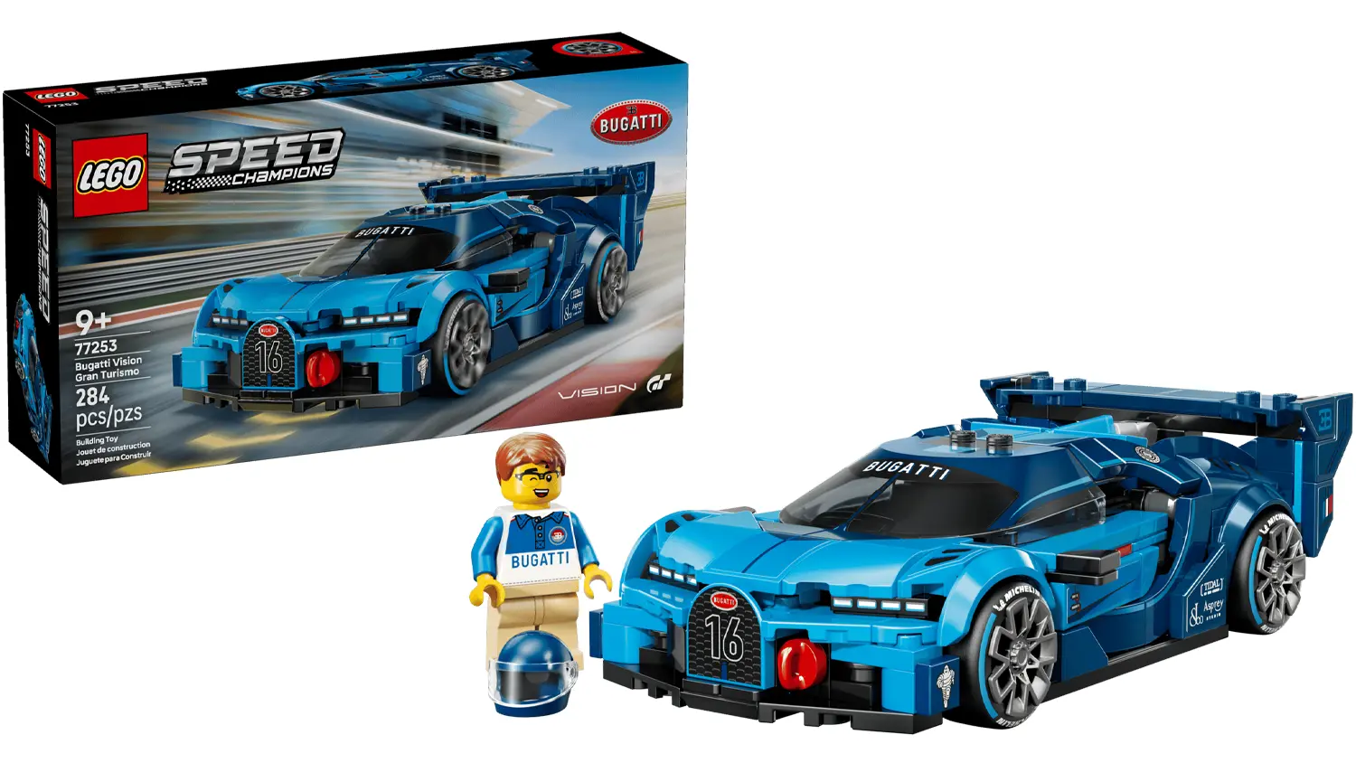 Stavebnice LEGO&reg; Speed Champions 77253 Hypersportovn&iacute; auto Bugatti Vision GT