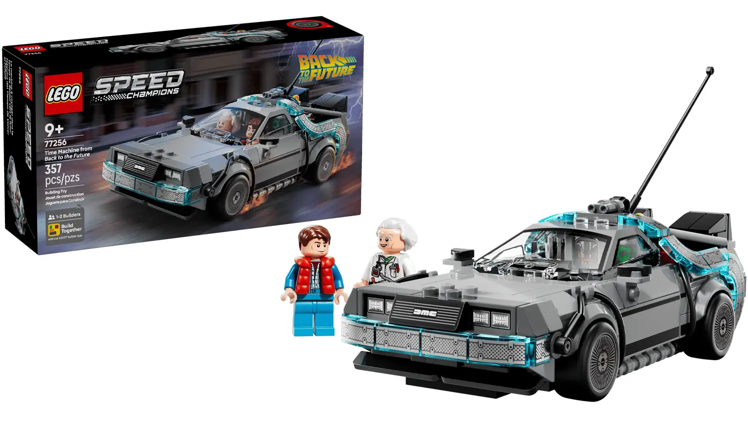 Stavebnice LEGO&reg; Speed Champions 77256 Stroj času z filmu N&aacute;vrat do budoucnosti