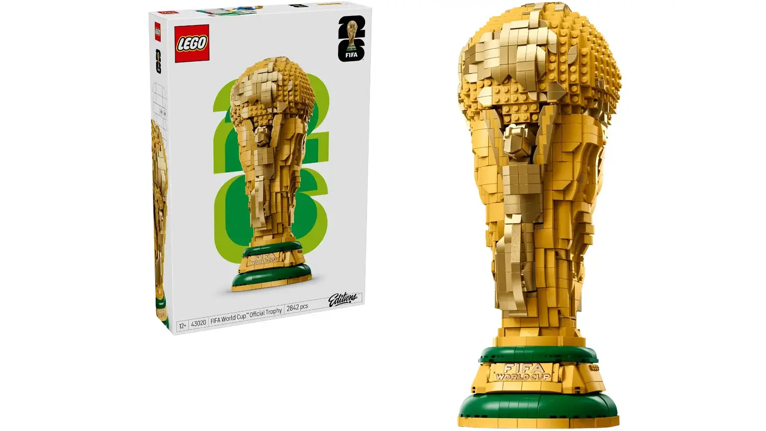 Stavebnica LEGO&reg; Editions 43020 Ofici&aacute;lna trofej Majstrovstiev sveta vo futbale