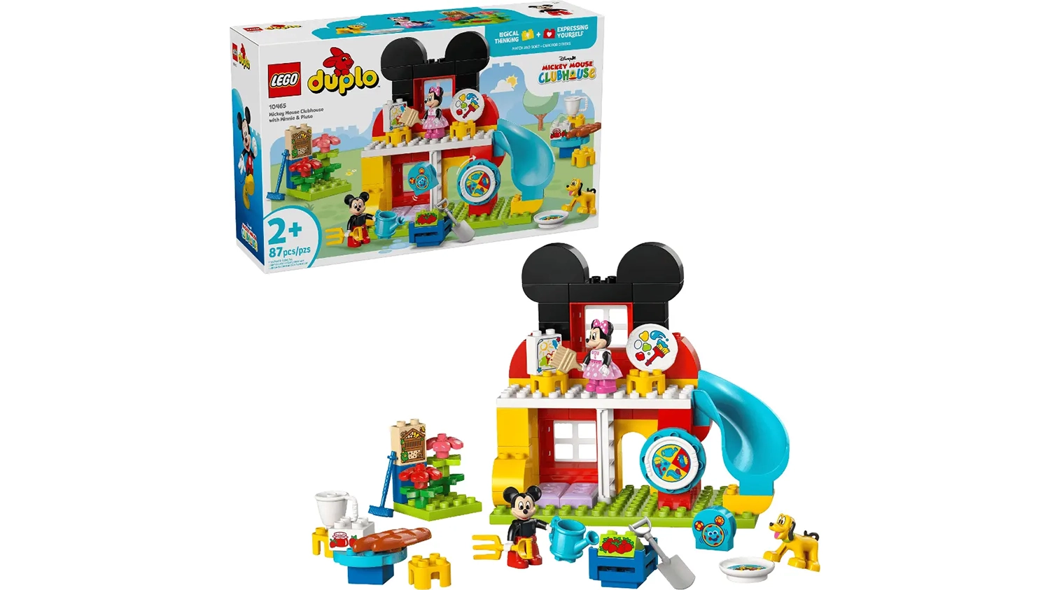 Stavebnice LEGO&reg; DUPLO&reg; | Disney 10465 Mickeyho klub&iacute;k, Minnie a Pluto