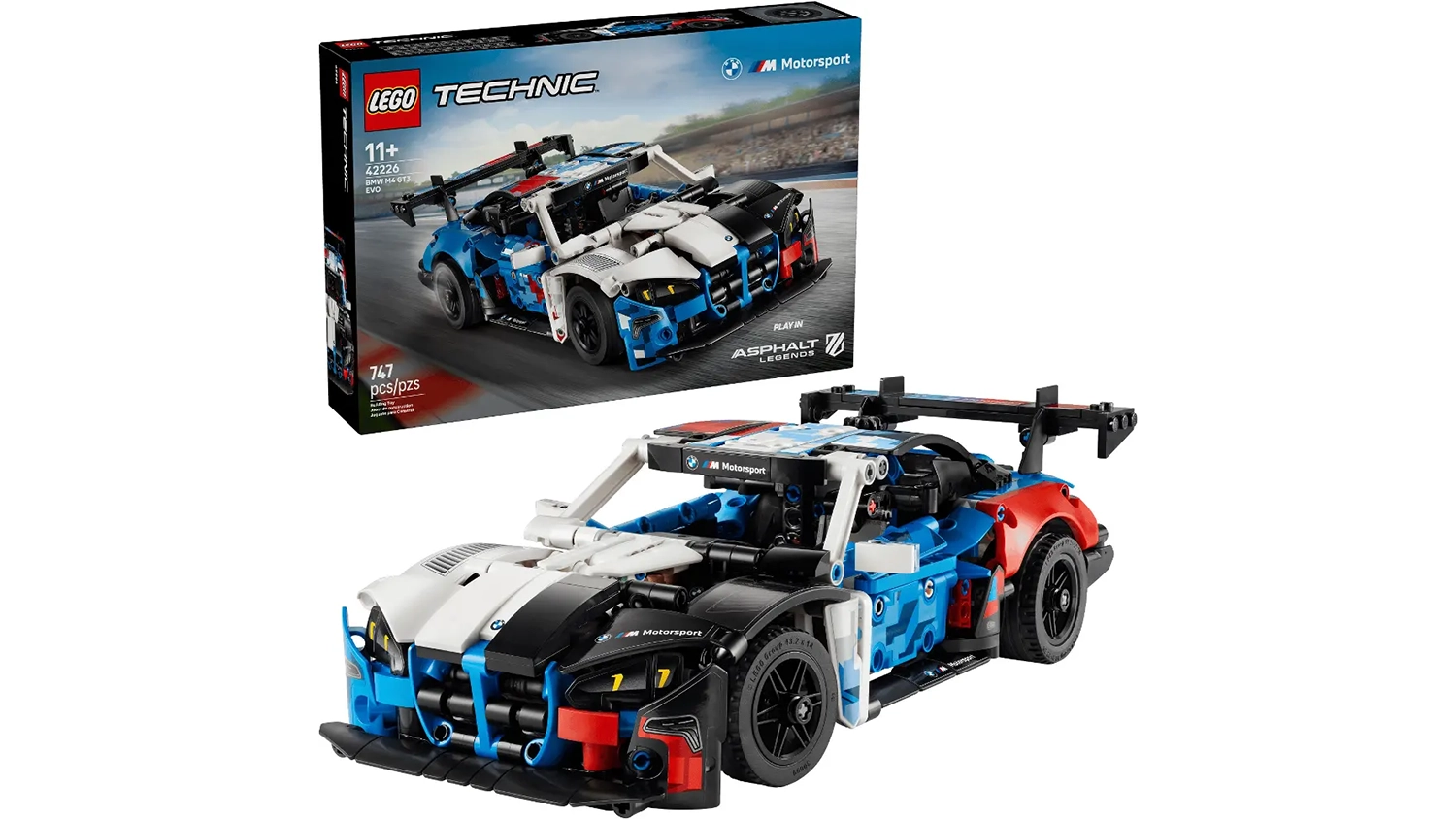 Stavebnice LEGO&reg; Technic 42226 Z&aacute;vodn&iacute; auto BMW M4 GT3 EVO
