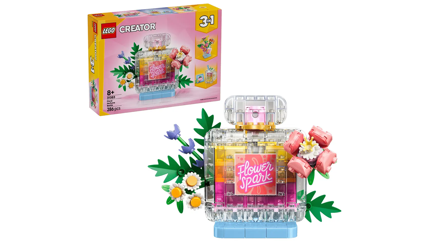 Stavebnice LEGO&reg; Creator 3 v 1 31383 Parf&eacute;m s ozdobn&yacute;mi květinami