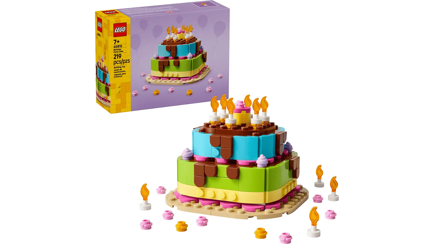 Stavebnice LEGO® Iconic 40815 Narozeninový dort