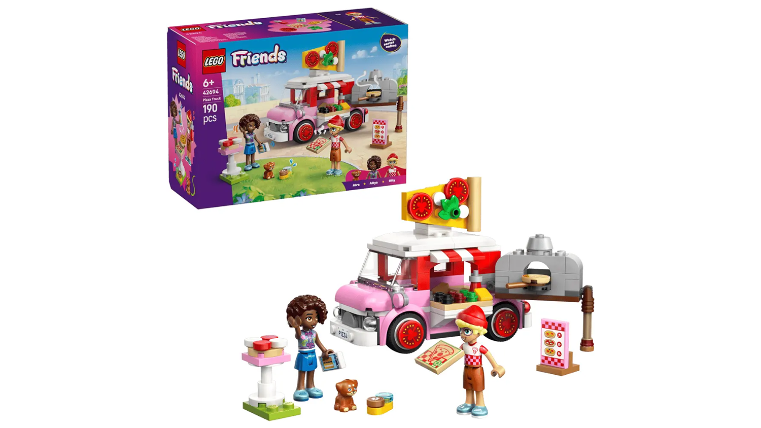 Stavebnica LEGO&reg; Friends 42694 Pojazdn&yacute; st&aacute;nok s pizzou