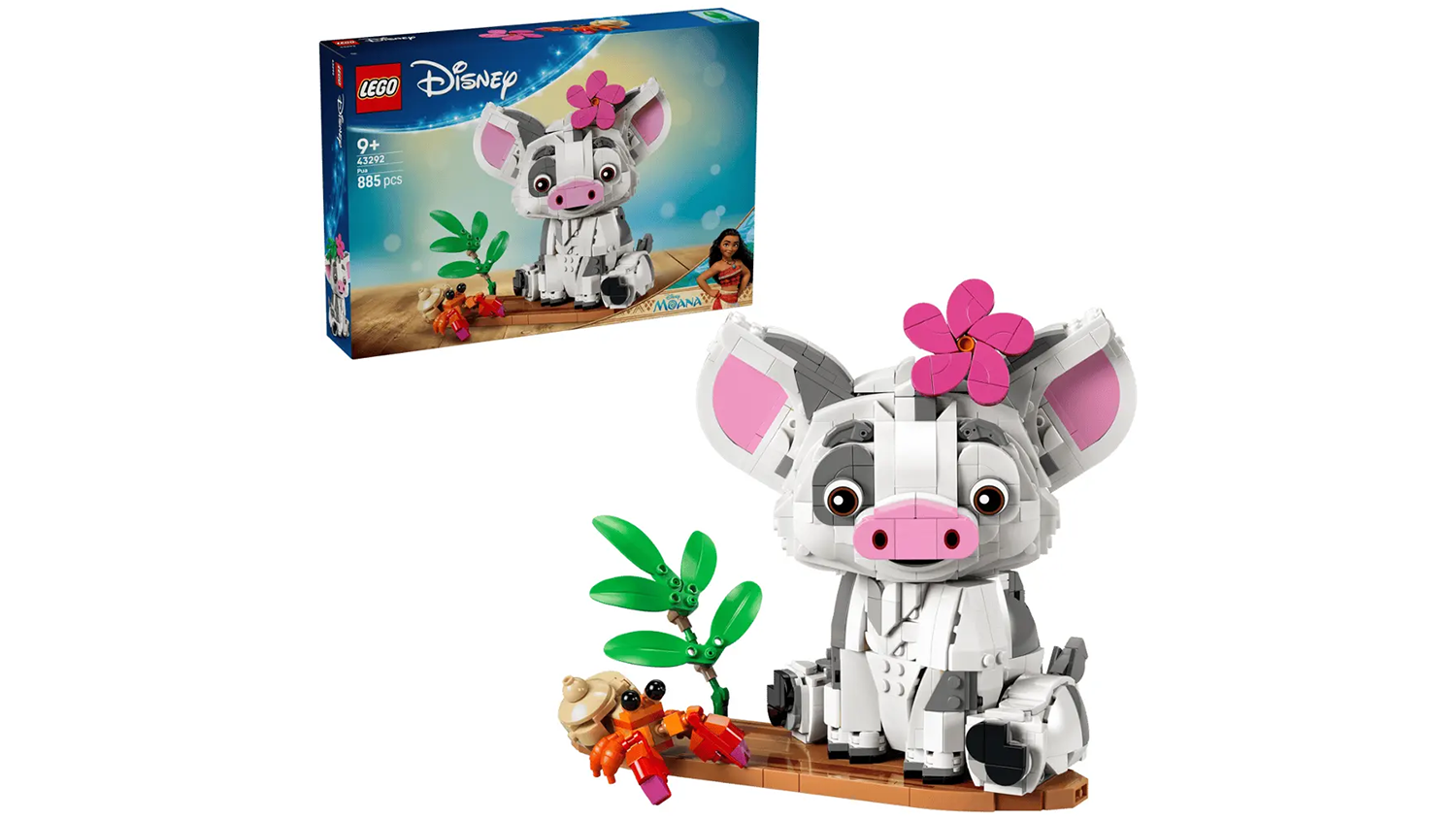 Stavebnice LEGO® Disney 43292 Odvážná Vaiana Pua