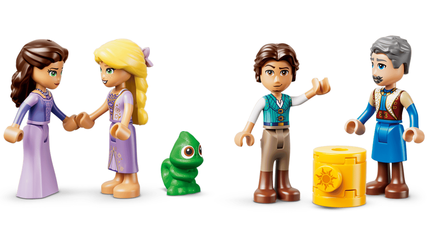 Postavičky ze stavebnice LEGO® Disney Princess® 43297 Zámek princezny Lociky