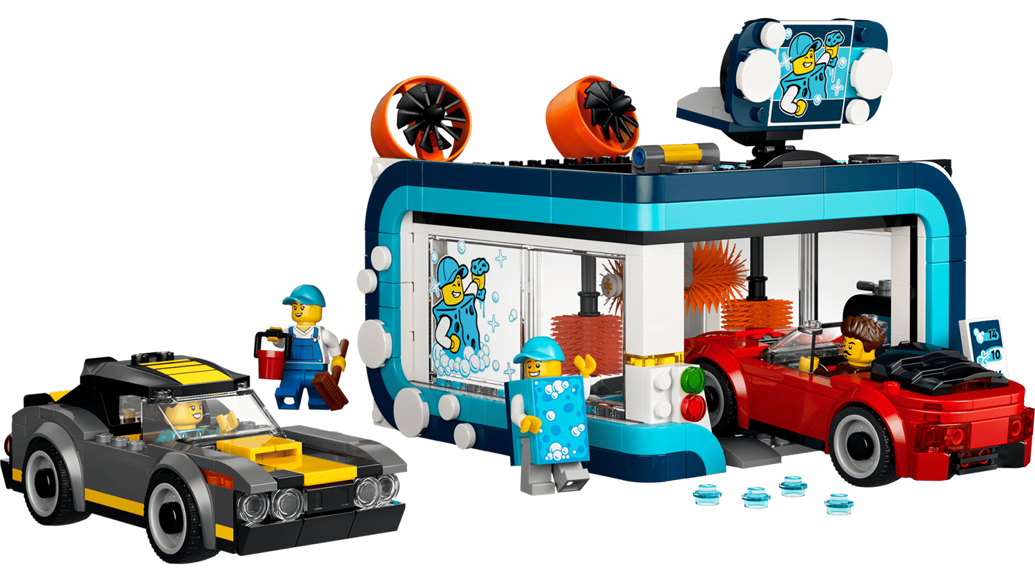 Stavebnice LEGO® City 60497 Automatická myčka aut