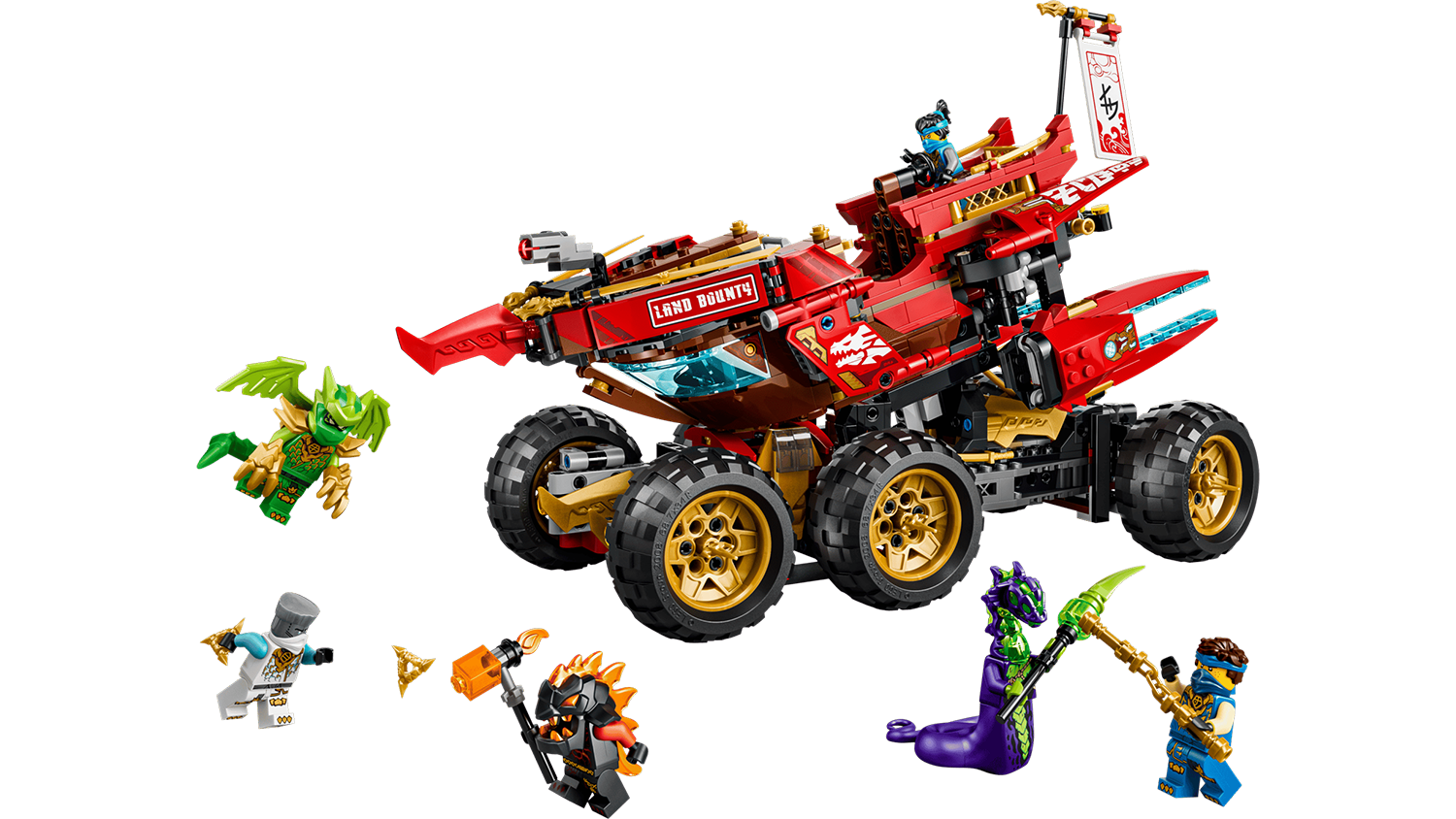 Stavebnice LEGO® NINJAGO® 71869 Pozemní Odměna osudu