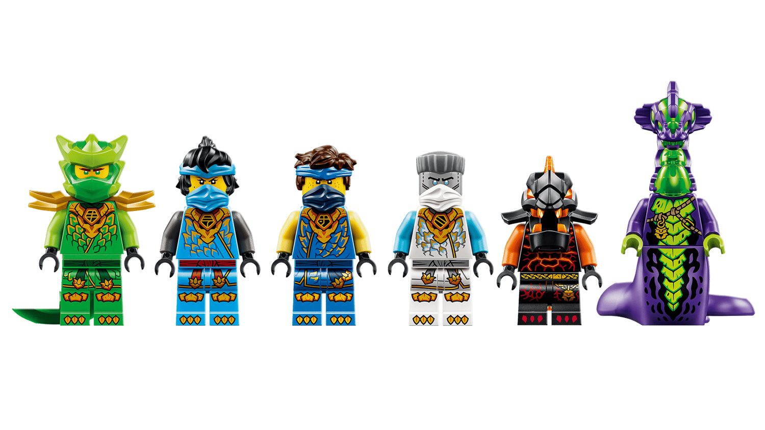 Minifigurky ze stavebnice LEGO® NINJAGO® 71869 Pozemní Odměna osudu
